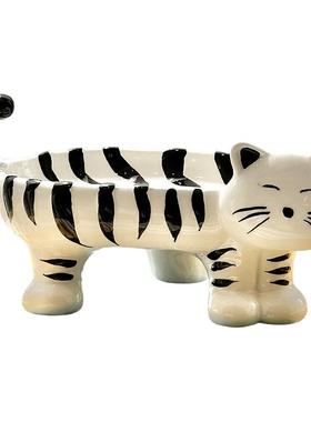 入户放钥匙遥控器收纳猫咪摆件