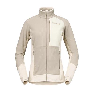 NORRONA lofoten Warm2 女子 登山滑雪 户外透气 保暖夹克 抓绒衣