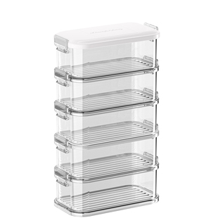 新款多功能香料收纳盒厨房家用八角桂皮花椒大料佐料储物盒调料罐