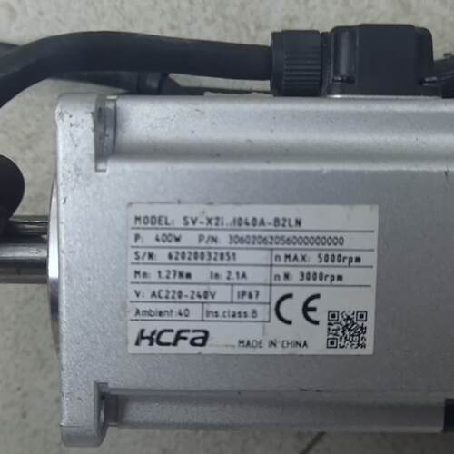 议价伺服电机SV-X2MH040A-B2LN，400W，带刹适用