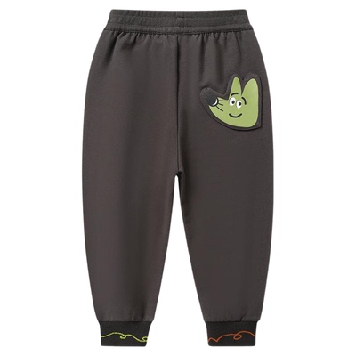 MQDMINI男童卡通卫裤秋季长裤