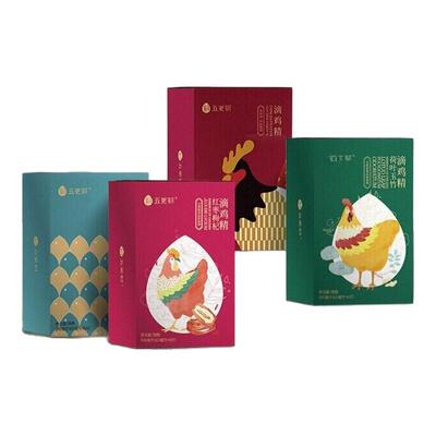 五更初滴鸡精滴鱼精便携滋补营养品蒸鸡汤纯滴鱼精华65ml*6鸡原汤