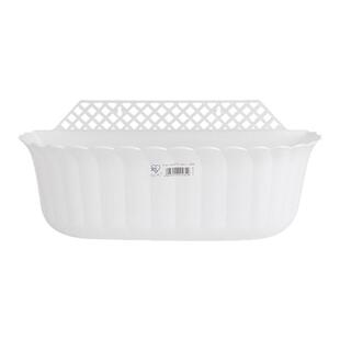 爱丽丝塑料壁挂花盆爱丽思树脂半壁挂水培墙上墙壁挂墙创意绿萝盆