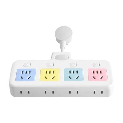 热销10w+多彩转换器USB插座夜灯