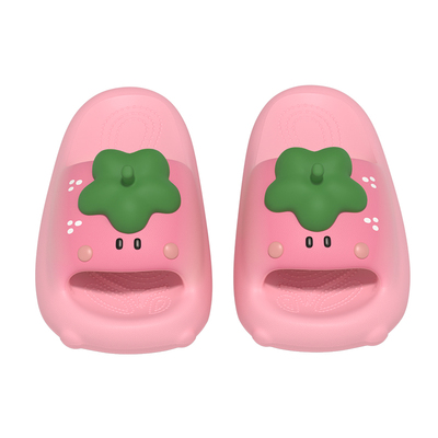 latetime可爱少女心草莓拖鞋女夏季2025新款室内家居软底学生凉拖