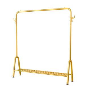 晾衣架落地折叠室内晒衣架阳台卧室挂衣架子家用简易单杆式衣帽架