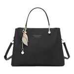 稻草人真皮女包2025新款手提包大容量简约妈妈百搭单肩斜挎包正品