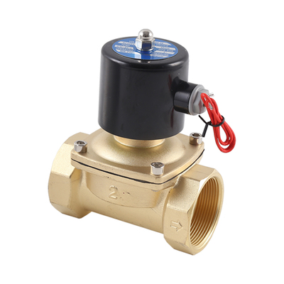 常闭电磁水阀电磁控制阀2w 不锈钢防水防爆开关控制阀220V24V4分