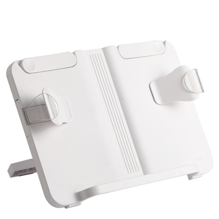 得力阅读架书架立架读书支架书夹固定书本看书神器桌面书立架固定器支撑架儿童立书架桌上翻书放书支撑托架子