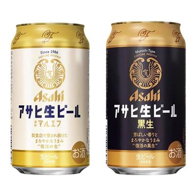 25年7月产朝日复活生啤啤酒白生黑生黑啤日本进口Asahi充盈精酿