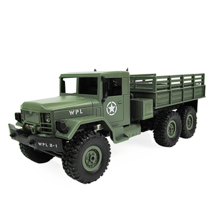 顽皮龙遥控车B16军卡六驱充电四驱越野车RC成人攀爬儿童玩具模型