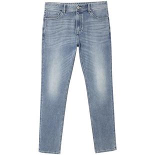 905杰克琼斯男装长裤子百搭潮舒适猫须锥形休闲牛仔裤2025秋男款