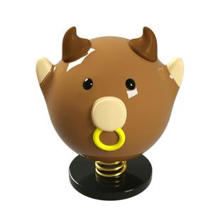 汽车内饰品原创摆件中控台车载创意个性网红可爱十二生肖摇头公仔