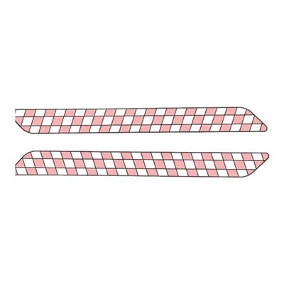 通用电动车防撞条踏板摩托车改装配件装饰防刮条电瓶车保险杠防撞