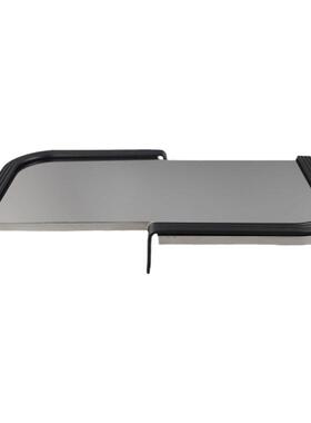 轻奢方形不锈钢镜面托盘桌面摆件