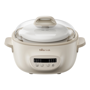 小熊电炖盅隔水炖家用全自动婴儿辅食燕窝炖锅陶瓷煮粥煲汤炖汤锅