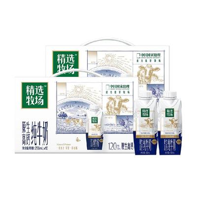 蒙牛原生高钙纯牛奶250ml×20包