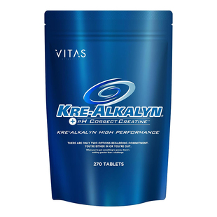 日本直邮代购 VITAS肌酸270粒Kre-Alkalyn高性能缓冲肌酸运动肌肉