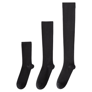 JK压力小腿袜夏薄款瘦腿过膝袜女日系可爱长筒袜半截中高筒袜