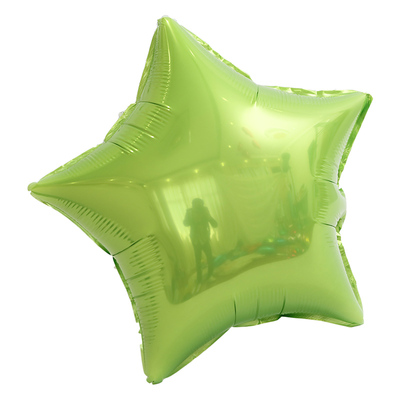 10寸五角星铝膜气球装饰