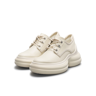 COZY STEPS可至春季时尚舒适设计师女款休闲鞋增高厚底潮流贝果鞋