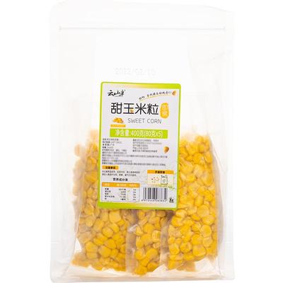 云山半即食玉米粒水果
