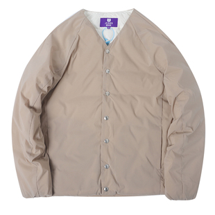 冬季冠希哥同款M65羽绒服内胆男90白鸭绒轻薄保暖无领防水外套潮