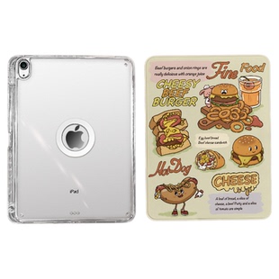 【旋转款x磁吸拆分】夏日清凉适用于ipadair6平板保护套2025新款10.9寸苹果18版高级感pro11亚克力10.2防弯13