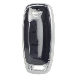 日产轩逸钥匙套天籁艾睿雅探陆适用于男女奇骏逍客透明尼桑钥匙壳
