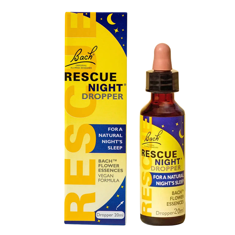 Bach花精小黄瓶rescue急救睡眠滴剂舒缓焦虑紧张压力情绪英国巴赫
