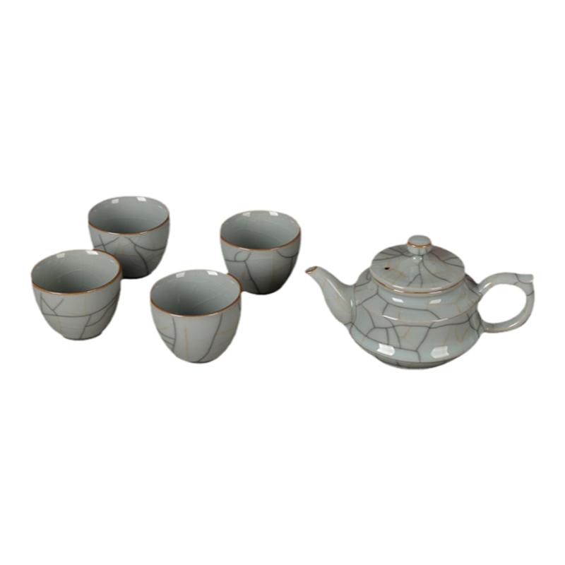 流转千年青瓷旅行功夫茶具
