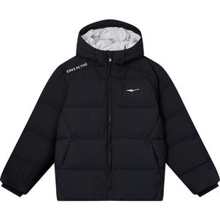 鸿星尔克儿童羽绒服男童2026年新款中大童女洋气冬季百搭加厚外套