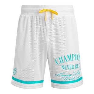 安德玛库里CURRY品牌亚洲行男子网眼篮球运动休闲短裤6012938-100