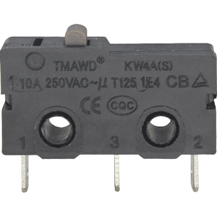 温州工业级大功率微动开关KW4AS/KW11/10A大功率行程限位按钮开关