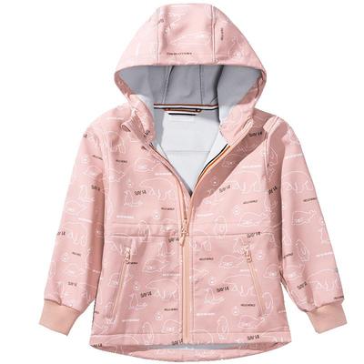 伯希和儿童软壳衣防风雨保暖外套