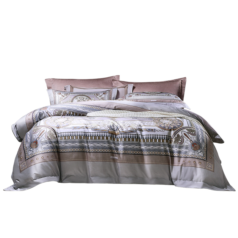 【专柜同款】富安娜100支长绒棉四件套高端全棉床单被套 空之境界