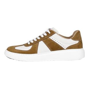 BOSSSUNWEN/博斯·绅威板鞋男秋冬新款德训鞋真皮休闲小白鞋