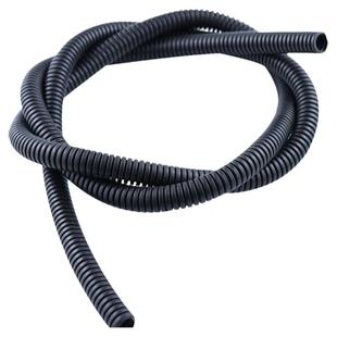 PP塑料波纹管阻燃黑色穿线软管电线套管线束管防水防尘可开口包邮