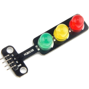 LED交通信号灯模块 5V红绿灯发光二极管 适用于STM32/51单片机