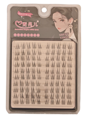 漫画酥茶妹妹清透假睫毛新手推荐