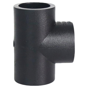 pe管热熔承插三通水管配件大全PE等径三通接头三口节头对焊三通