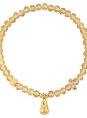 新中式葫芦吊坠手链串珠轻奢小众