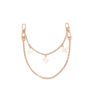 枪枪同款编织包ecoday香槟色包改造装饰配饰金属链条链子diy配件