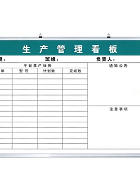铝合金边框磁吸公告栏展示板定制