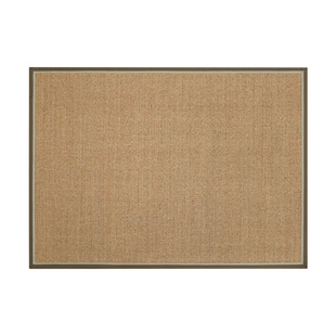 加厚天然剑麻地毯客厅茶几沙发大螺纹防滑侘寂风茶室满铺地垫定制