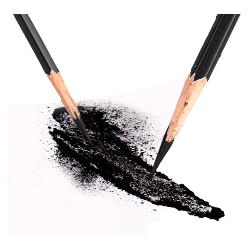 素描铅笔美术生专用绘画碳笔套装初学者速写2h6b8b14b12支装炭笔软中硬绘图铅笔2b4b美术用品12bhb画画工具