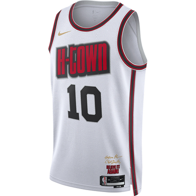 耐克男士圆领印花宽松篮球球衣