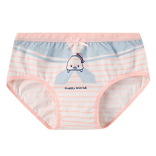 儿童内裤女童三角裤纯棉宝宝3中大童平角10-12全棉9女孩短裤头6岁