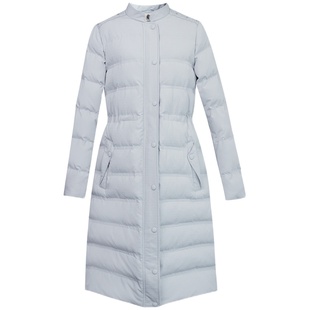 纻衣原创设计复古羽绒棉服女冬装新款2025刺绣立领中长款棉衣外套