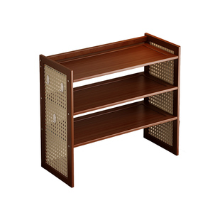 桌面书架洞洞板置物架立式多层桌上简易小书柜杂物收纳架2026新款